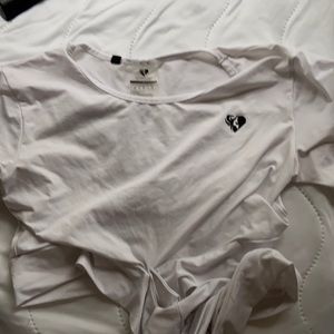 Women’s best crop tie workout tank